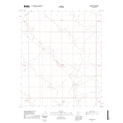 2023 Map of Bitter Creek, 2023 Print