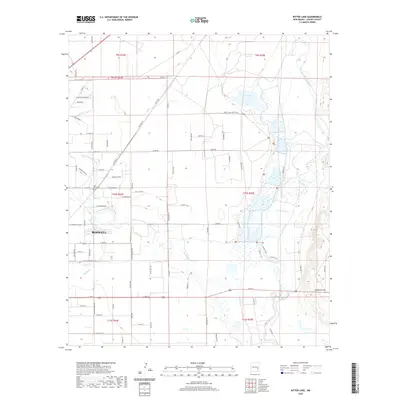 2020 Map of Bitter Lake, 2020 Print