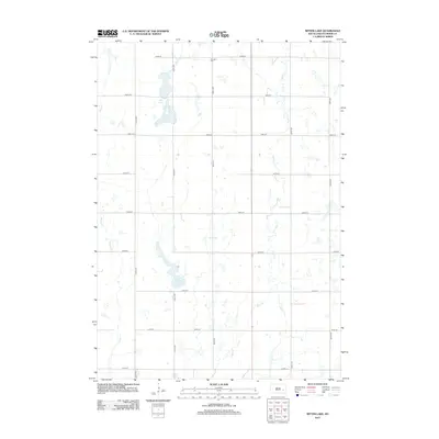 2012 Map of Bitter Lake, 2012 Print