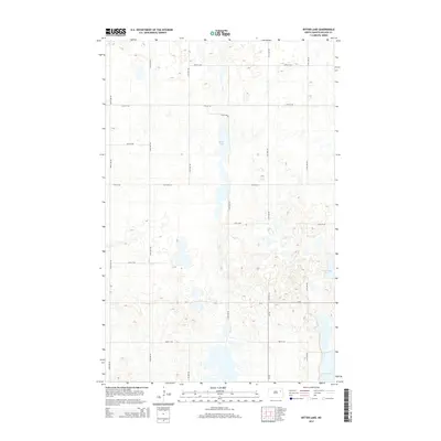 2014 Map of Bitter Lake, 2014 Print