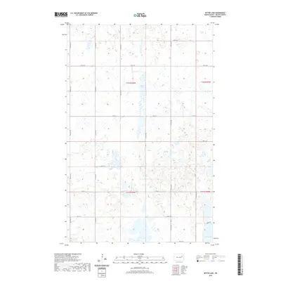 2020 Map of Bitter Lake, 2020 Print