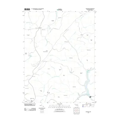 2011 Map of Bittinger, 2011 Print