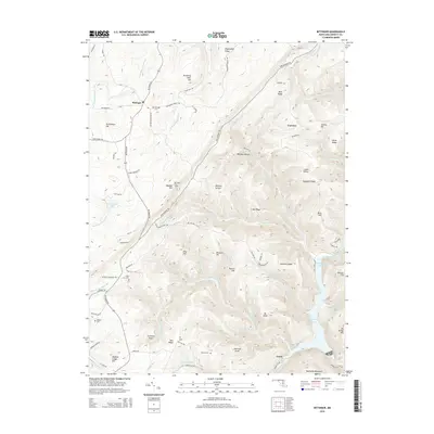 2014 Map of Bittinger, 2014 Print