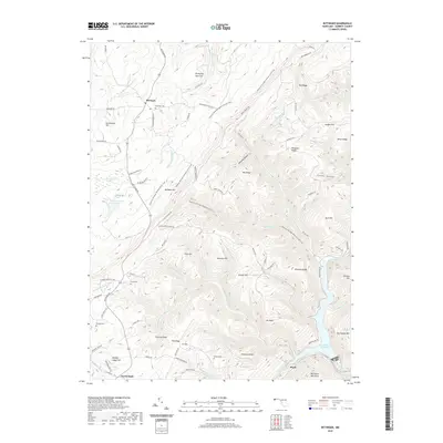 2019 Map of Bittinger, 2019 Print