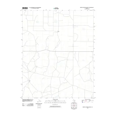 2010 Map of Bivins Channing Ranch, 2010 Print