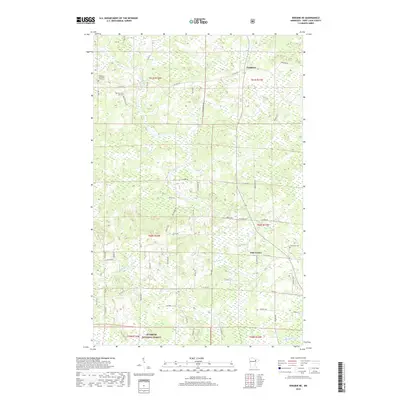 2019 Map of Biwabik NE, 2019 Print