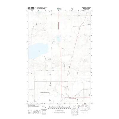 2013 Map of Biwabik NW, 2013 Print