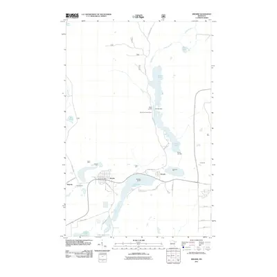 2011 Map of Biwabik, 2011 Print