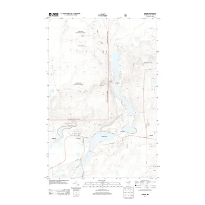 2013 Map of Biwabik, 2013 Print