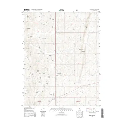 2013 Map of Bixler Ranch, 2013 Print