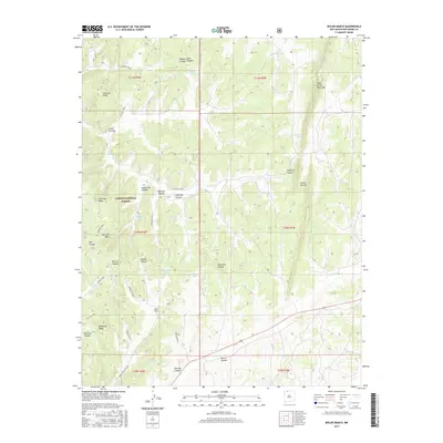 2017 Map of Bixler Ranch, 2017 Print