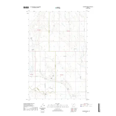 2020 Map of Bjornberg Bridge, 2020 Print