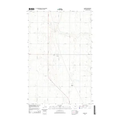 2014 Map of Blabon, 2014 Print