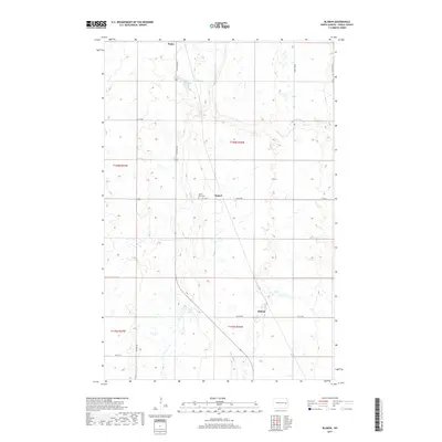 2017 Map of Blabon, 2017 Print