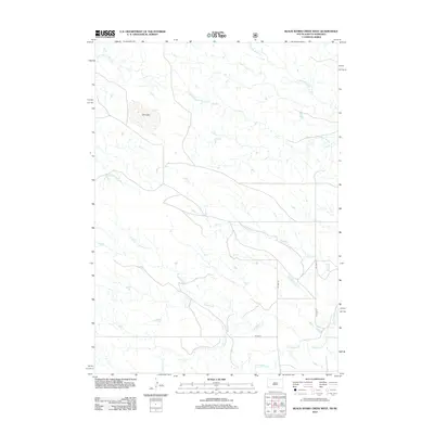2012 Map of Black Banks Creek West, 2012 Print
