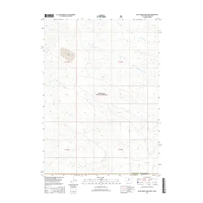 2015 Map of Black Banks Creek West, 2015 Print