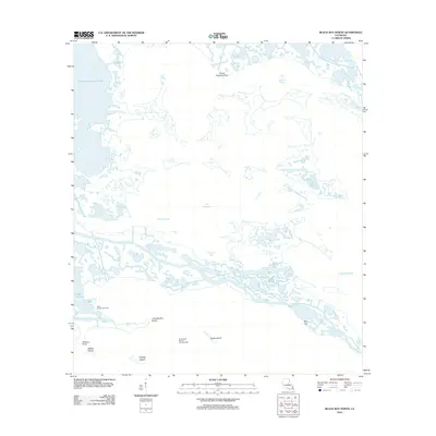 2012 Map of Black Bay North, 2012 Print