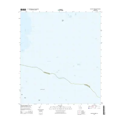 2015 Map of Black Bay North, 2015 Print