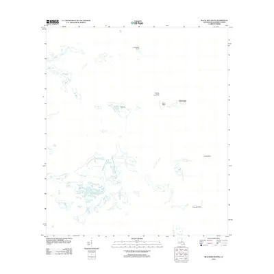 2012 Map of Black Bay South, 2012 Print