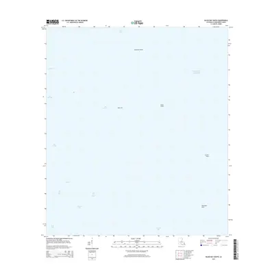 2015 Map of Black Bay South, 2015 Print