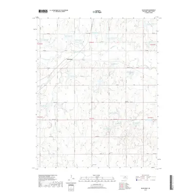 2018 Map of Black Bear, 2018 Print