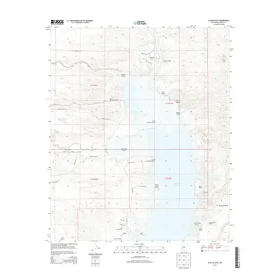 2013 Map of Black Bluffs, 2013 Print