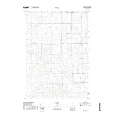 2018 Map of Black Brook, 2018 Print