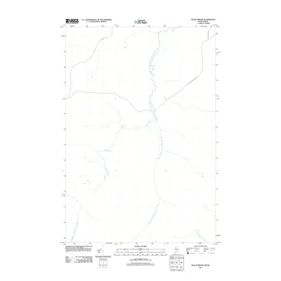 2011 Map of Black Brook, 2011 Print