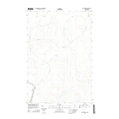 2014 Map of Black Brook, 2014 Print