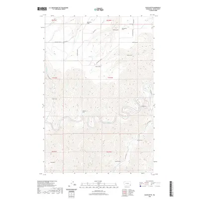 2020 Map of Black Butte, 2020 Print