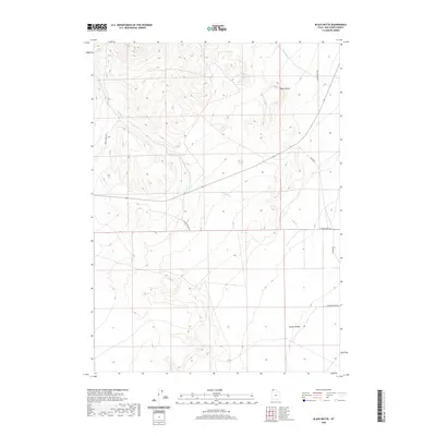 2020 Map of Black Butte, 2020 Print
