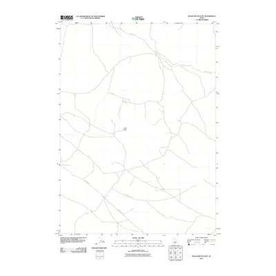 2010 Map of Black Butte East, 2010 Print