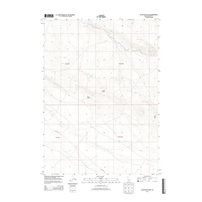 2013 Map of Black Butte East, 2013 Print