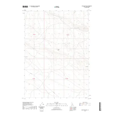 2020 Map of Black Butte East, 2020 Print