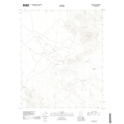 2026 Map of Black Butte, 2026 Print