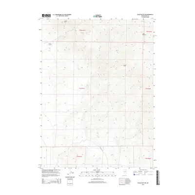 2015 Map of Black Butte NE, 2015 Print