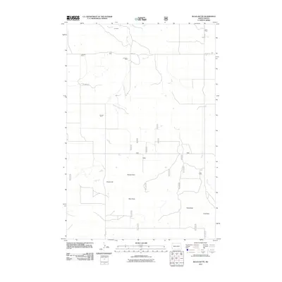 2011 Map of Black Butte, 2011 Print