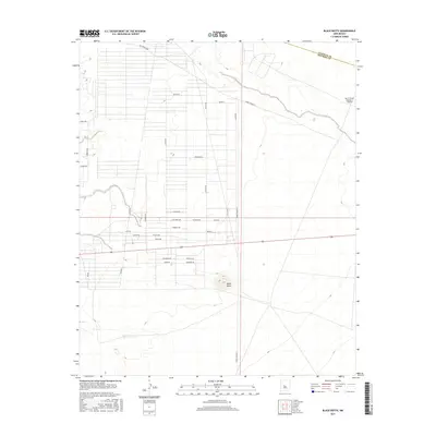 2017 Map of Black Butte, 2017 Print