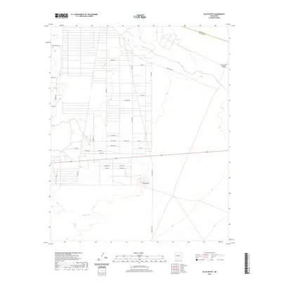 2020 Map of Black Butte, 2020 Print
