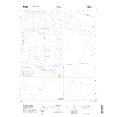 2023 Map of Black Butte, 2023 Print