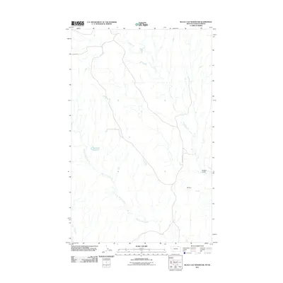 2011 Map of Black Calf Reservoir, 2011 Print