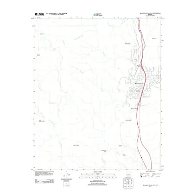 2011 Map of Black Canyon City, 2011 Print