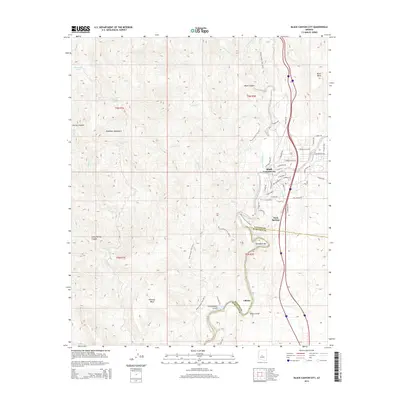 2014 Map of Black Canyon City, 2014 Print