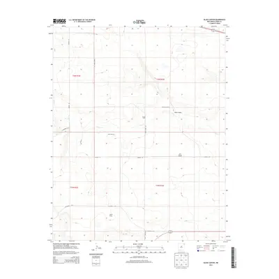 2013 Map of Black Canyon, 2013 Print