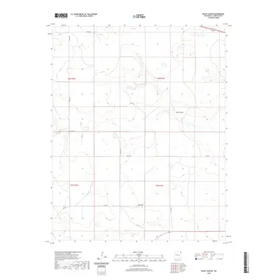 2020 Map of Black Canyon, 2020 Print