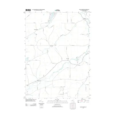 2013 Map of Black Creek, 2013 Print