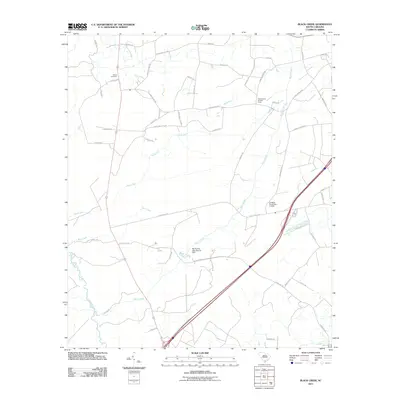 2011 Map of Black Creek, 2011 Print