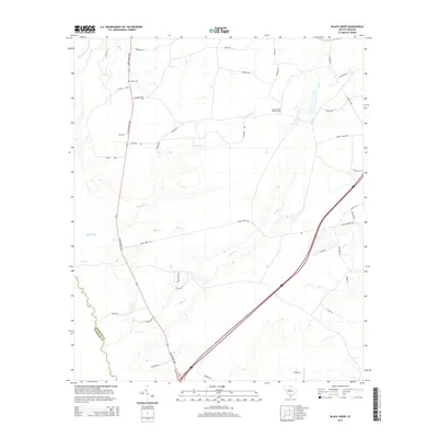 2014 Map of Black Creek, 2014 Print