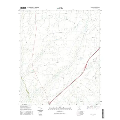 2017 Map of Black Creek, 2017 Print