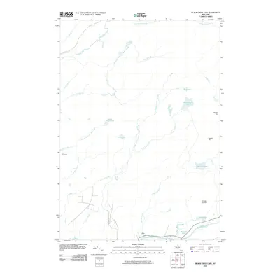 2010 Map of Black Creek Lake, 2010 Print